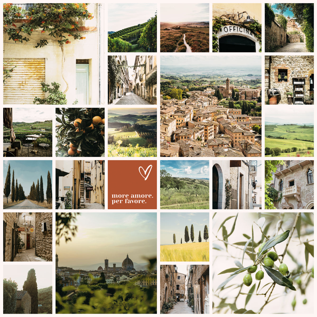 Tuinposter Toscane